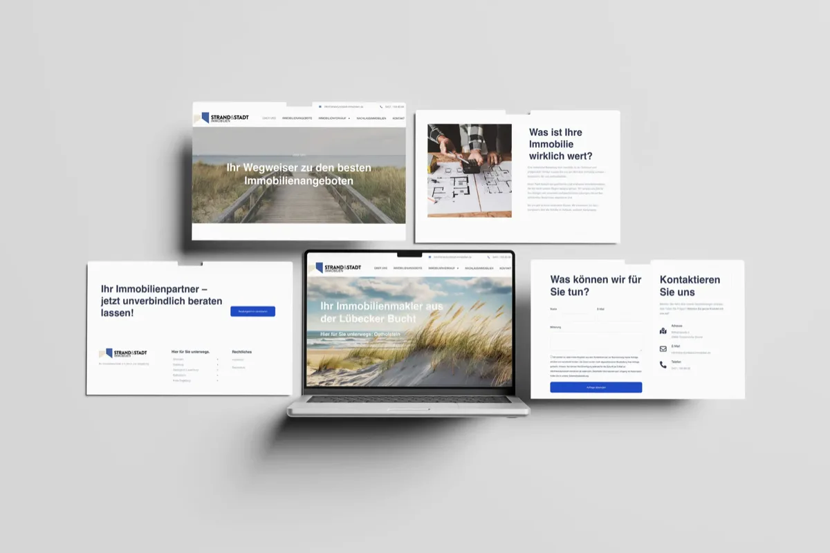 Strand & Stadt Immobilien — Projekt von redcat media