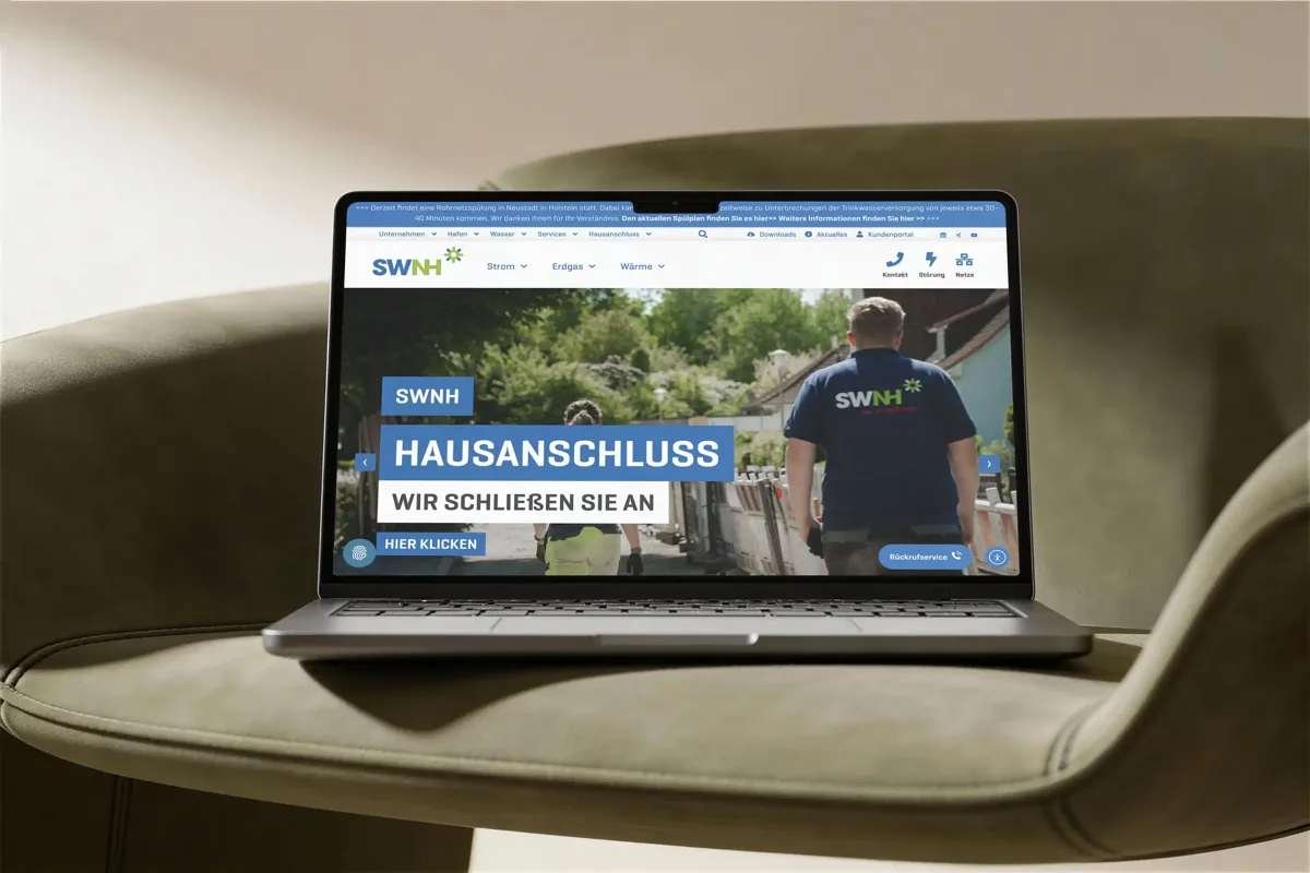 Stadtwerke Neustadt i.H. — Projekt von redcat media